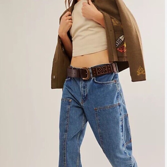 Rare RE/DONE "The Shortie" Jeans (Wide Leg) sz 27 - Picture 5 of 9